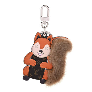 Louis Vuitton Mink Squirrel Bag Charm