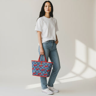 Louis Vuitton Denim Cherry Neverfull Inside Out BB
